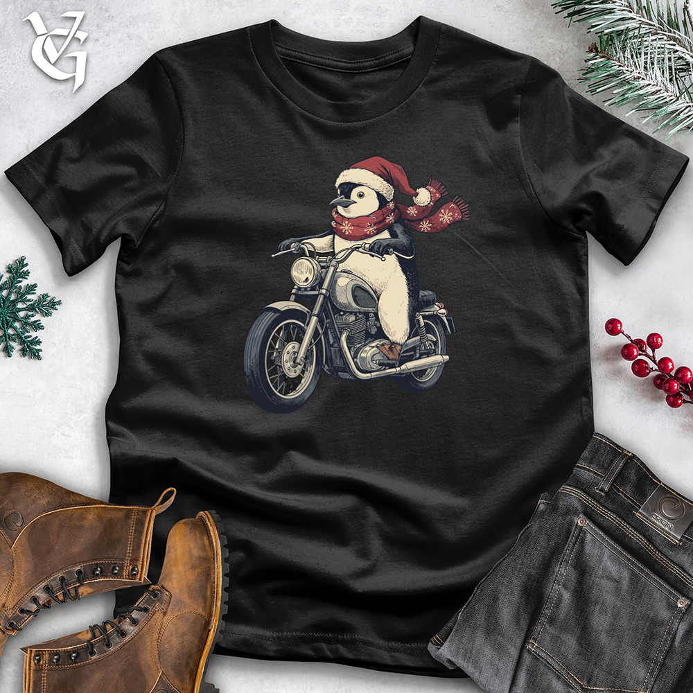 Penguin Riding Bike Tee