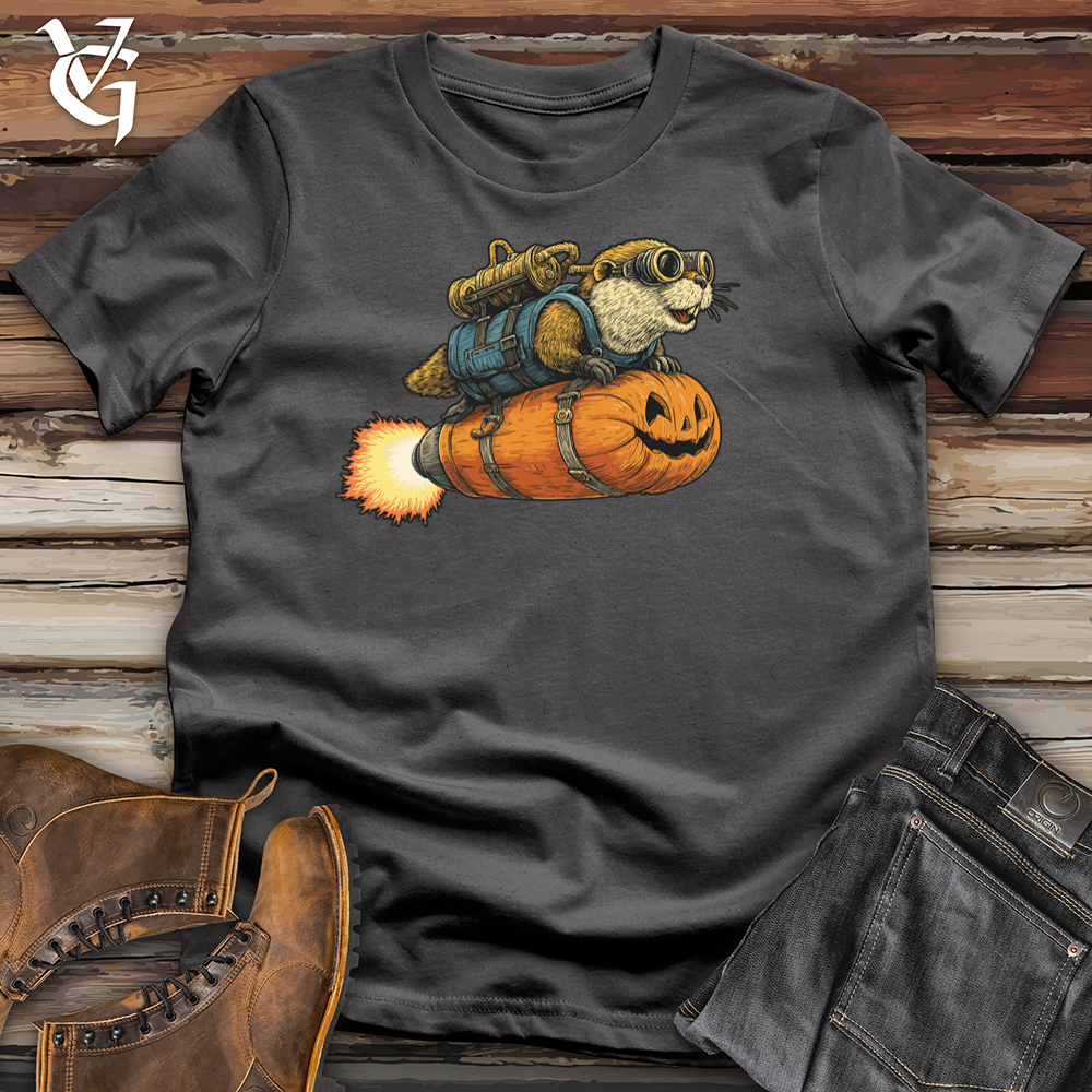 Otter Pumpkin Rocket Softstyle Tee