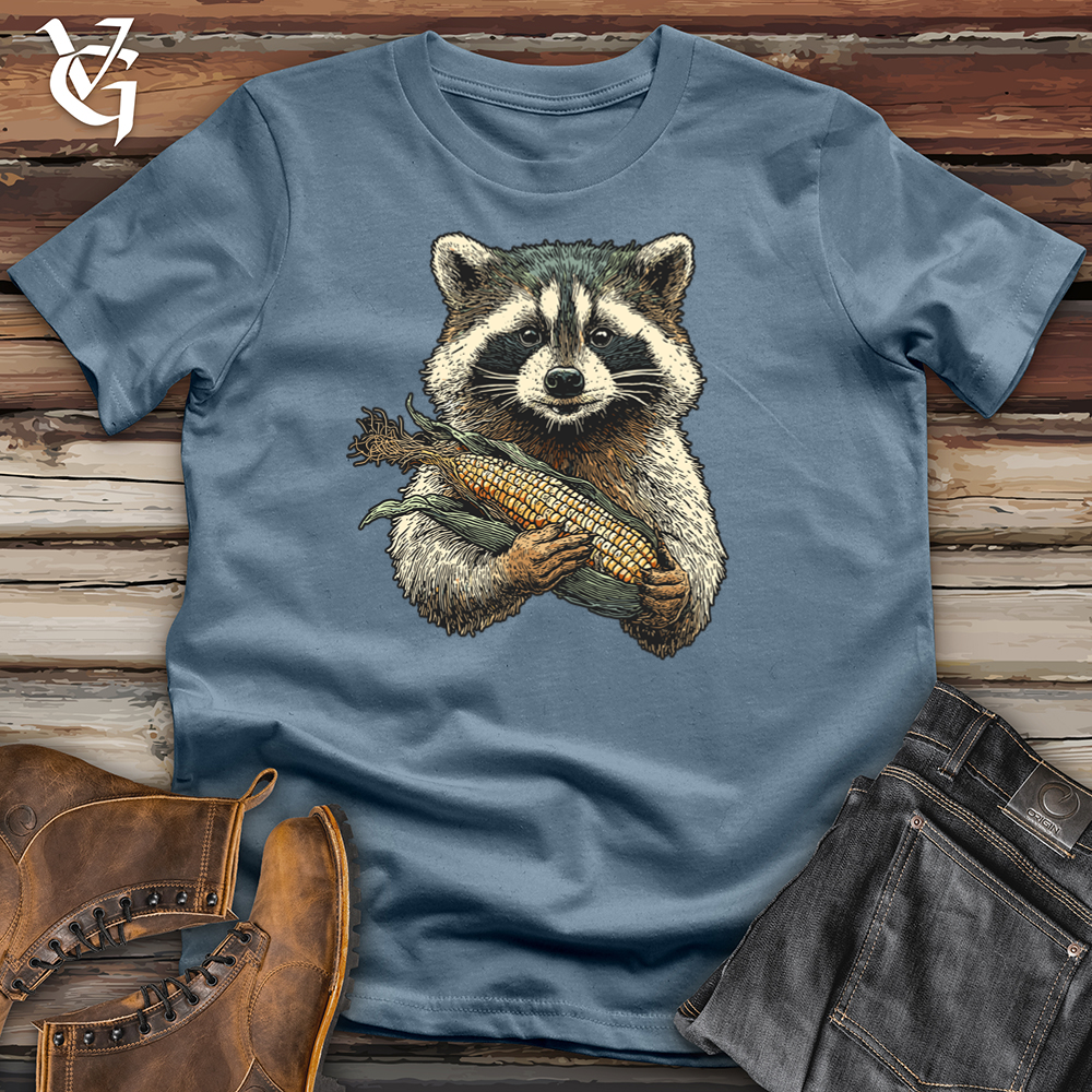 Raccoon On The Cob Softstyle Tee