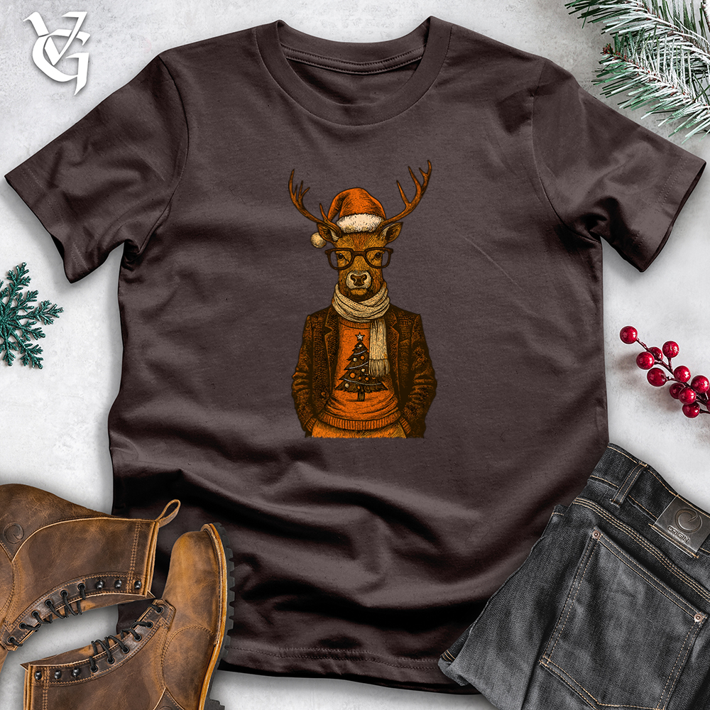 Christmas Dressed Up Deer Tee