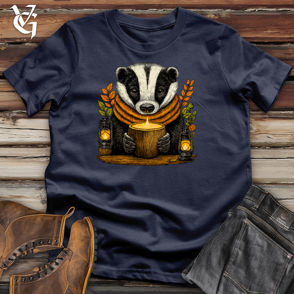 Autumn Badger Softstyle Tee