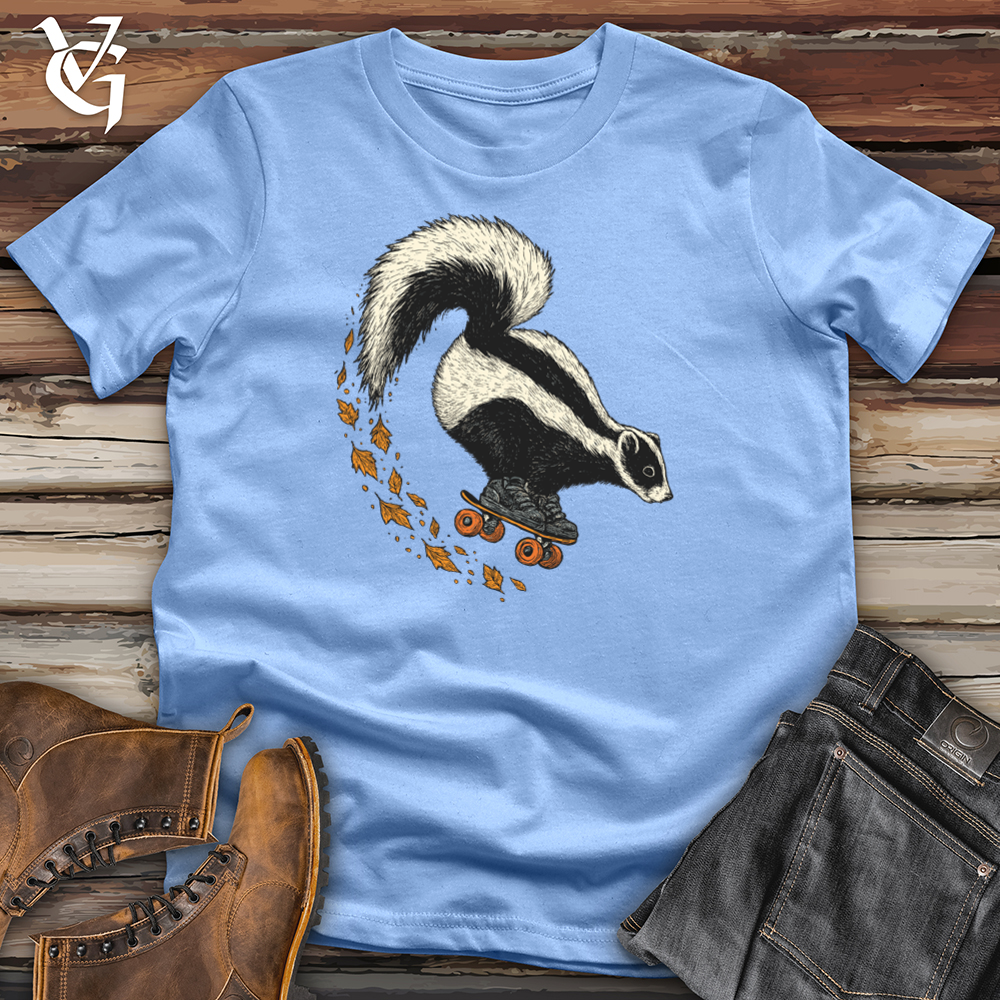 Autumn Skunk Skates Softstyle Tee