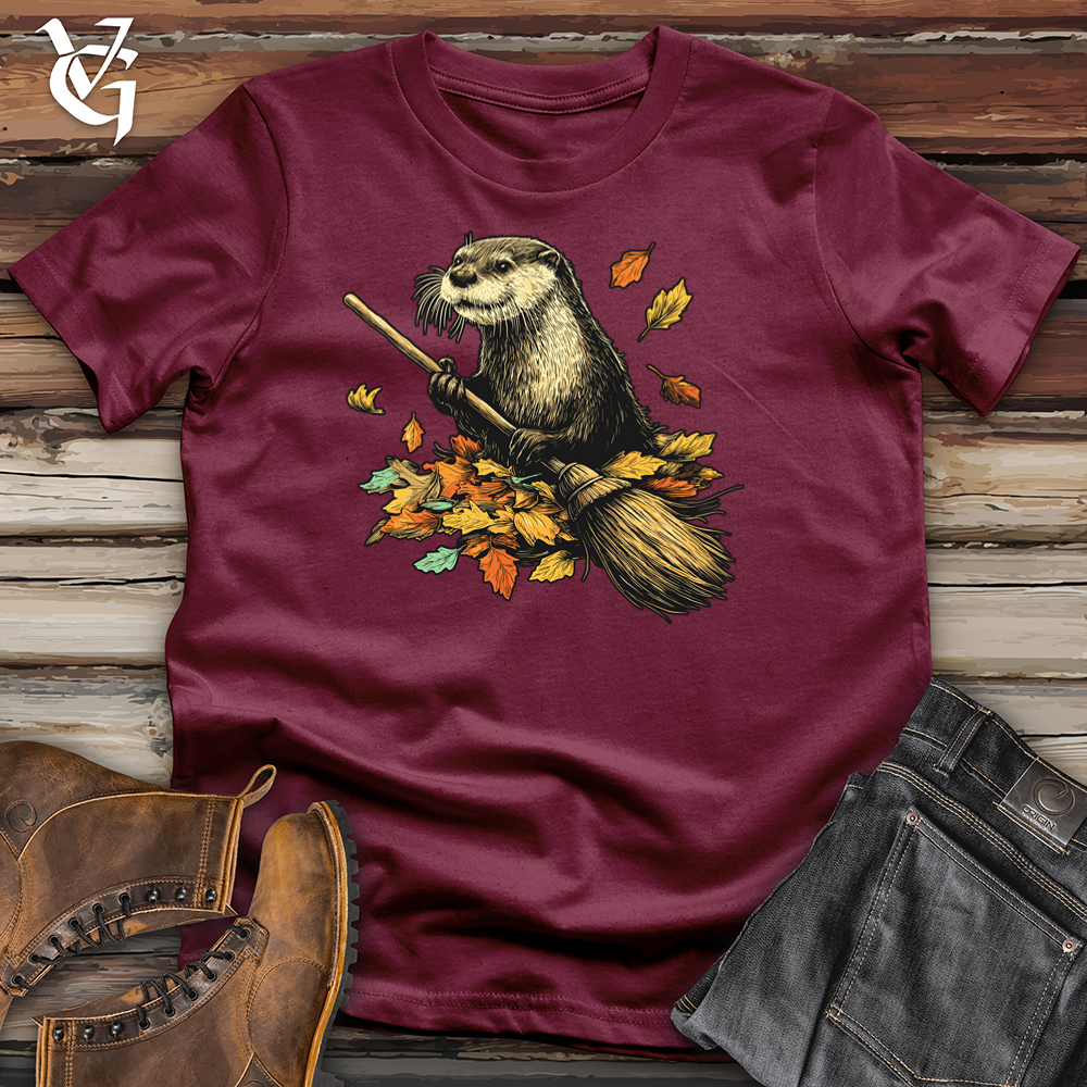 Autumn Otter Sweep Softstyle Tee