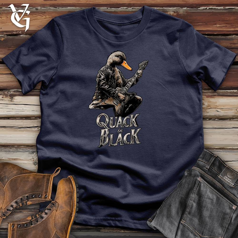 Quack In Black Duck Softstyle Tee