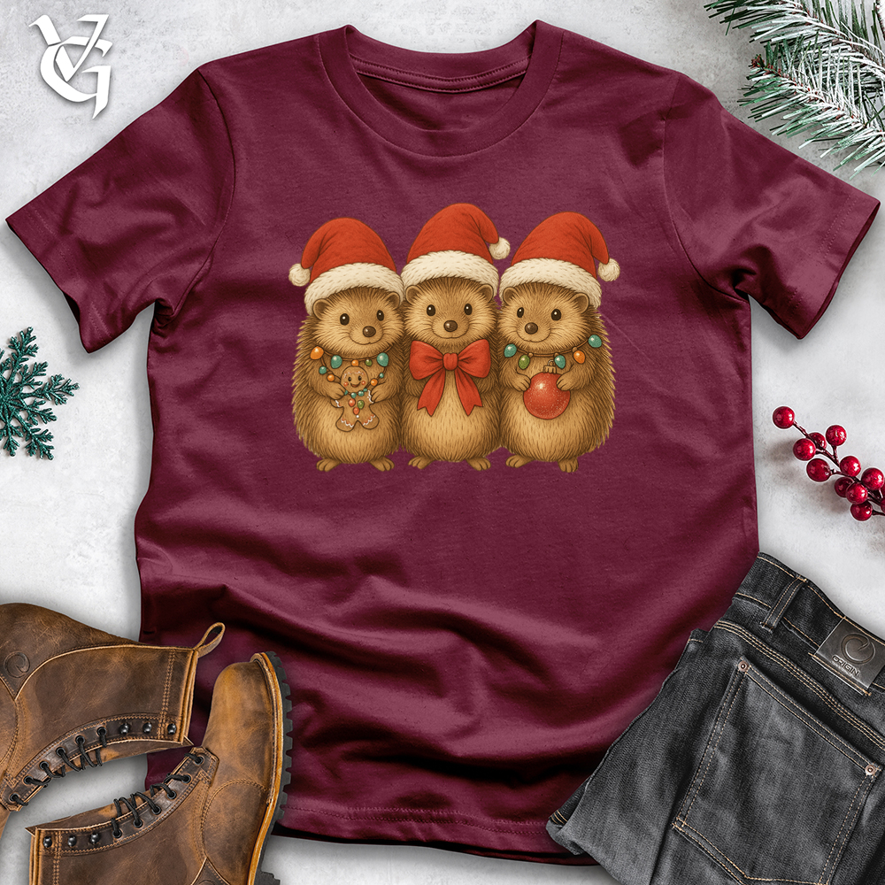 Holly Jolly Hedgehogs Tee