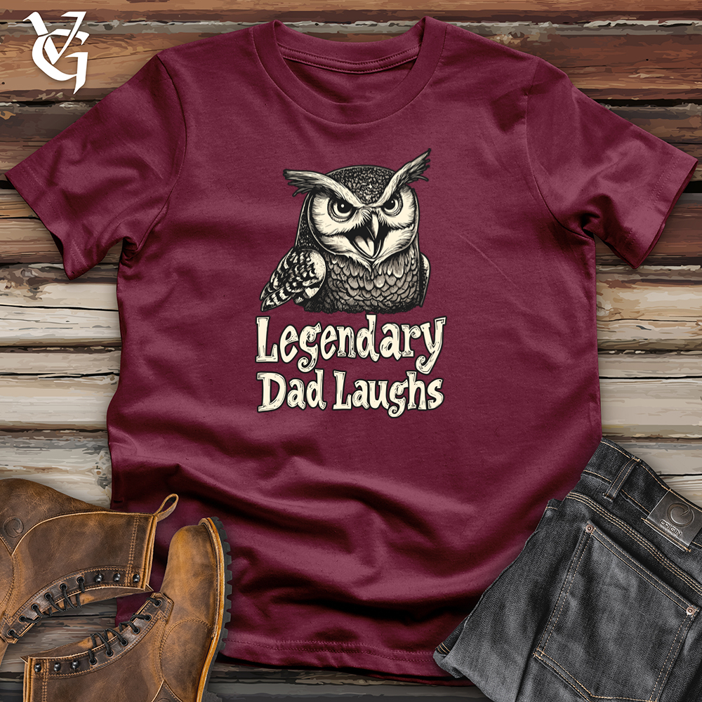 Legendary Dad Laughs Owl Softstyle Tee
