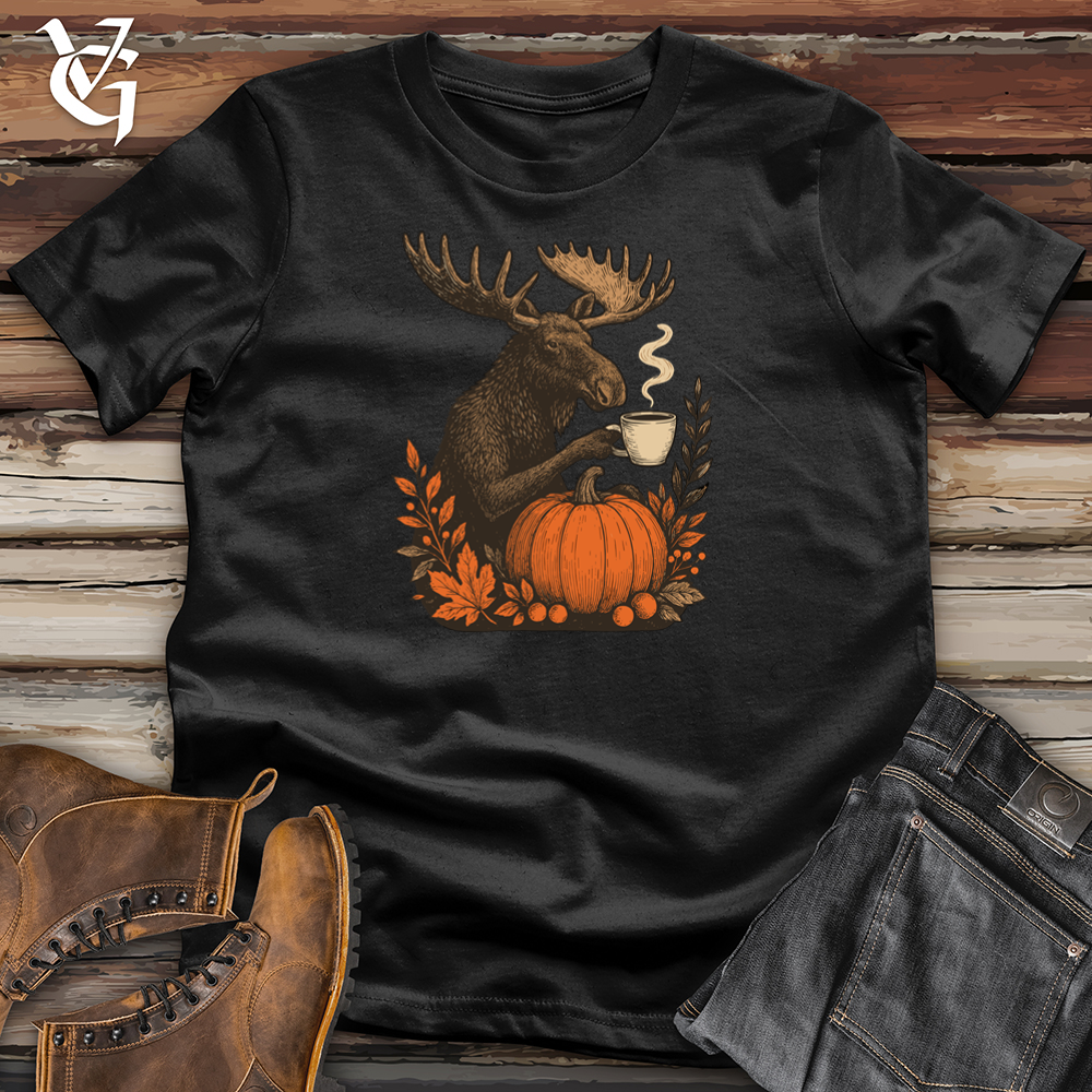 Pumpkin Harvest Moose Softstyle Tee