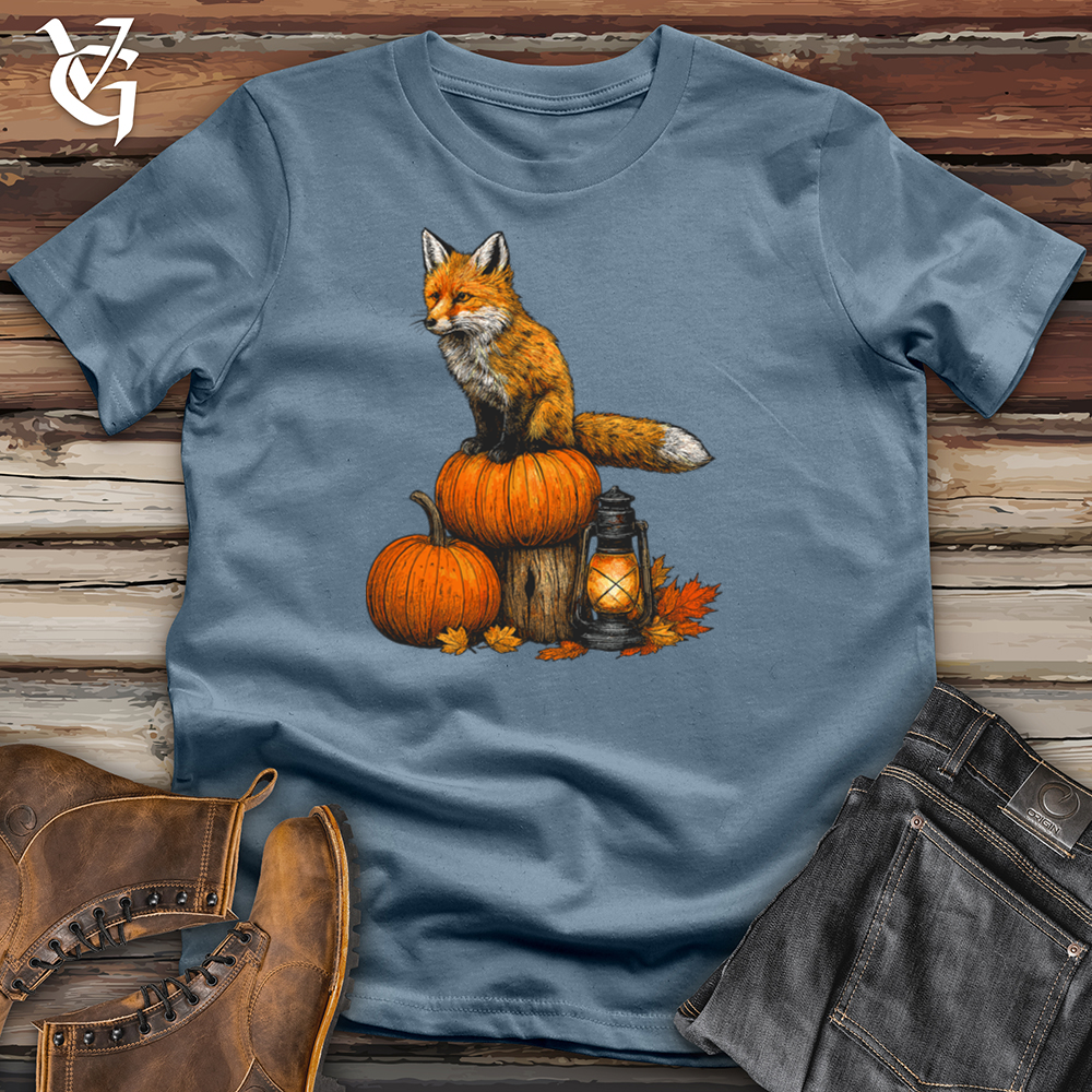 Pumpkin Fox Perch Tee