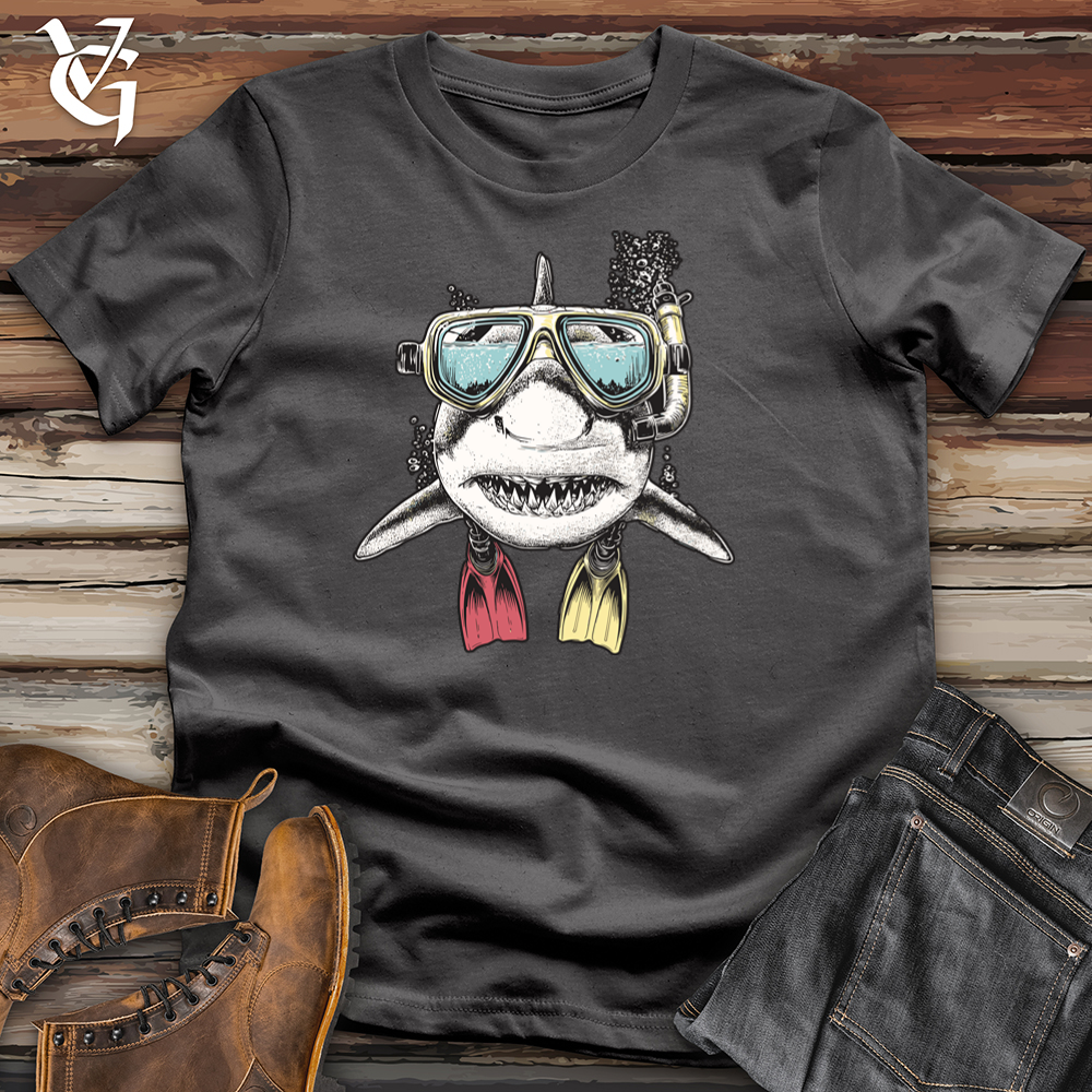 Scuba Shark Softstyle Tee