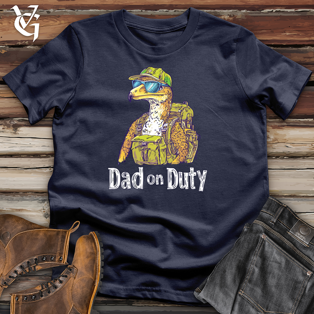 Eagle Dad on Duty Softstyle Tee