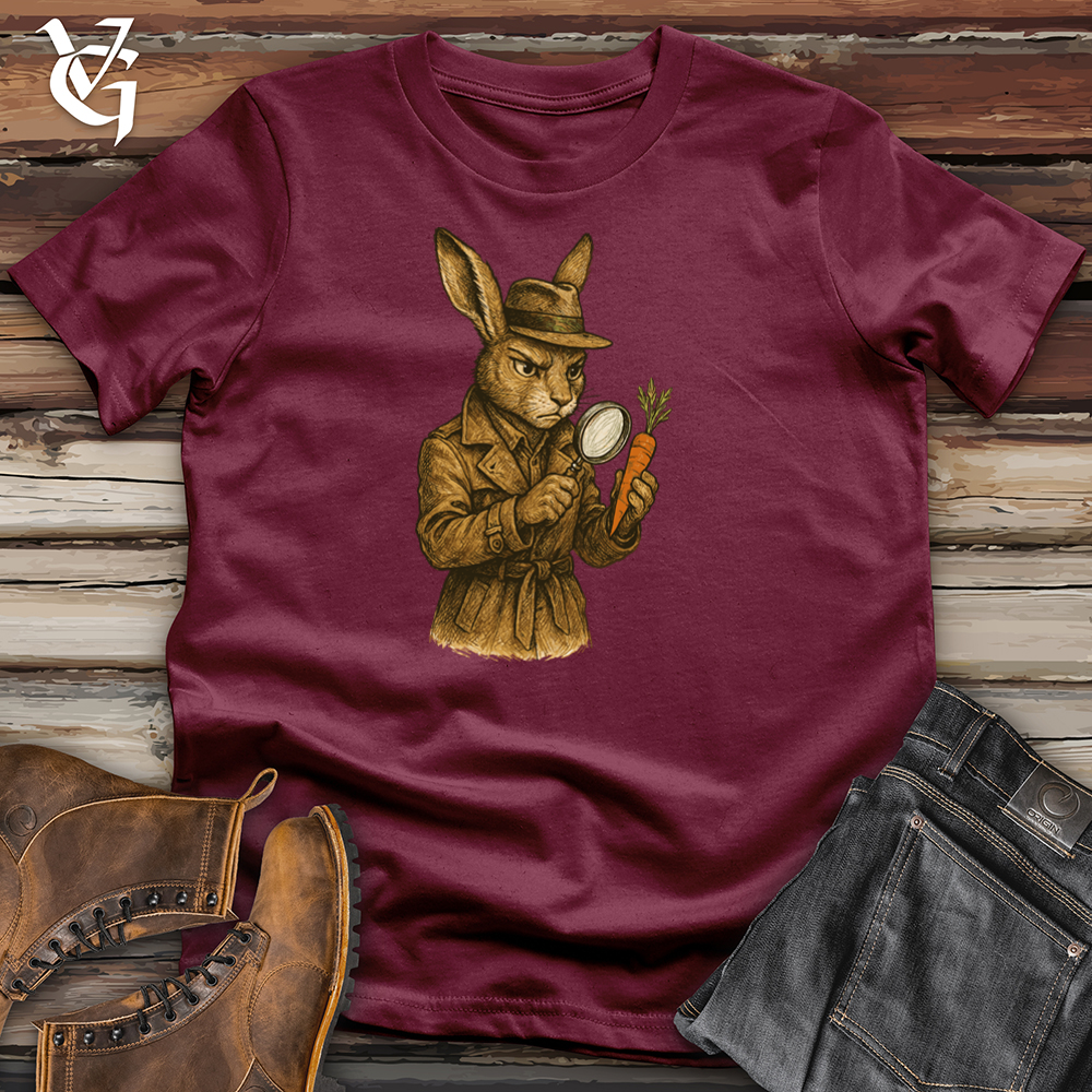 Viking Goods Detective Rabbit Tee Maroon / L