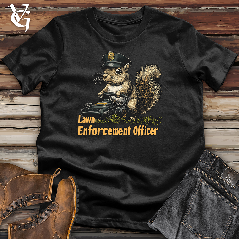 Lawn Enforcement Officer Softstyle Tee
