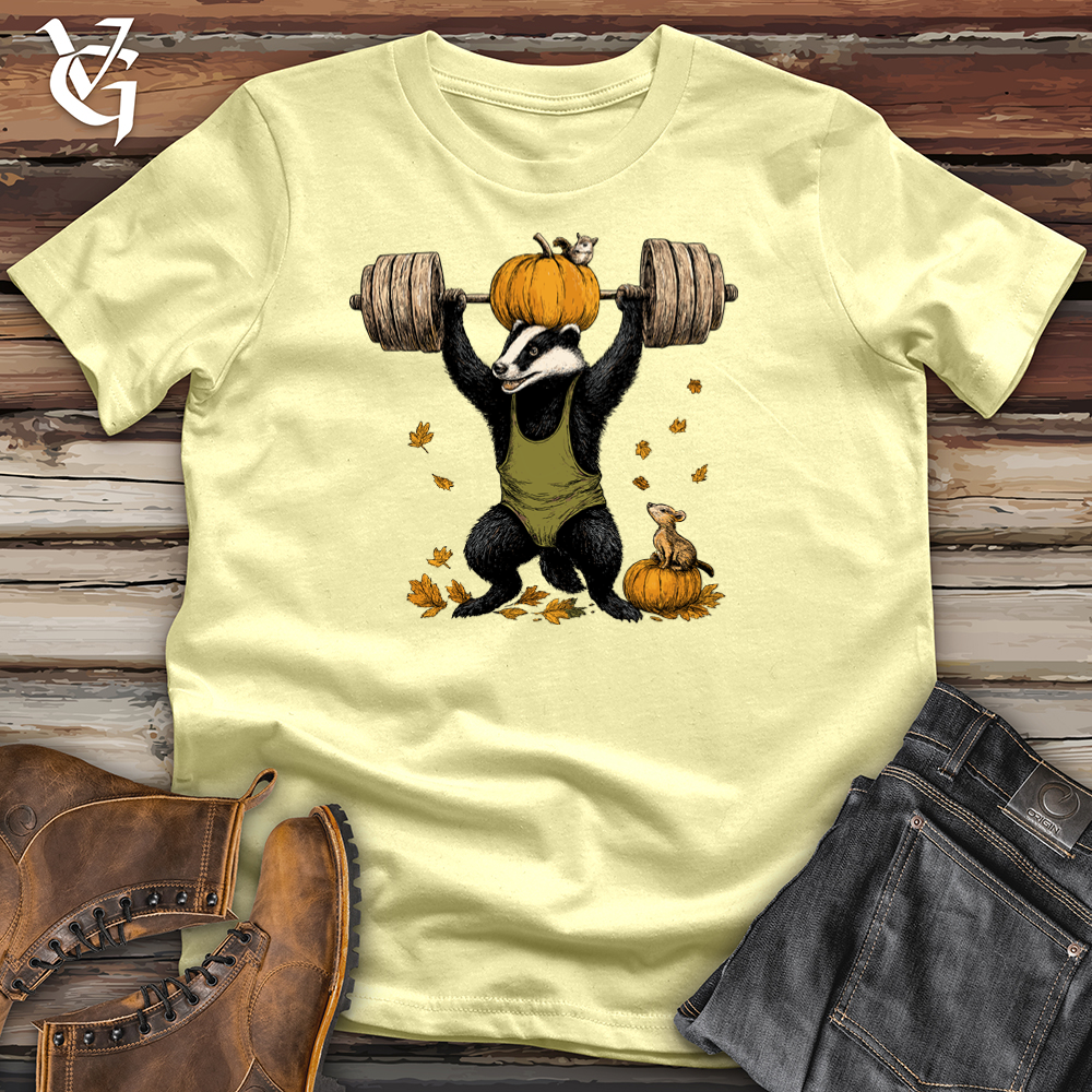 Autumn Badger Lifting Champion Softstyle Tee