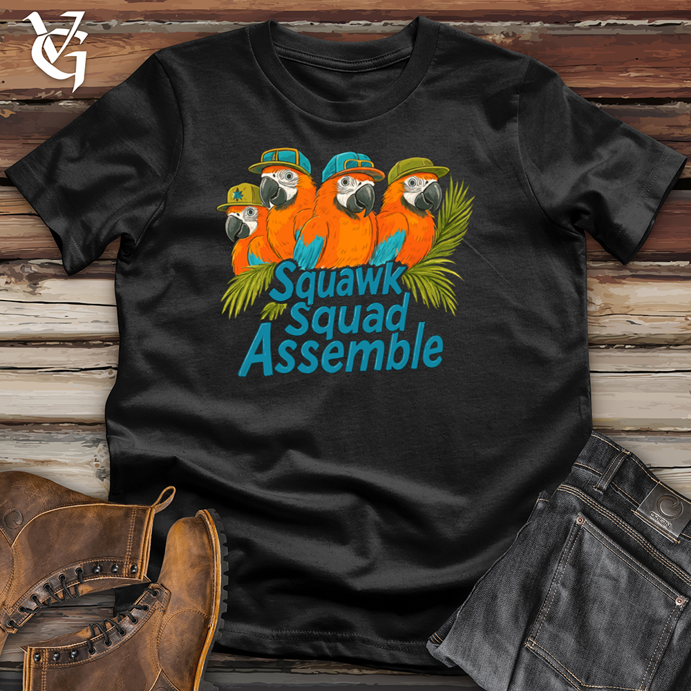 Squawk Squad Assemble Softstyle Tee