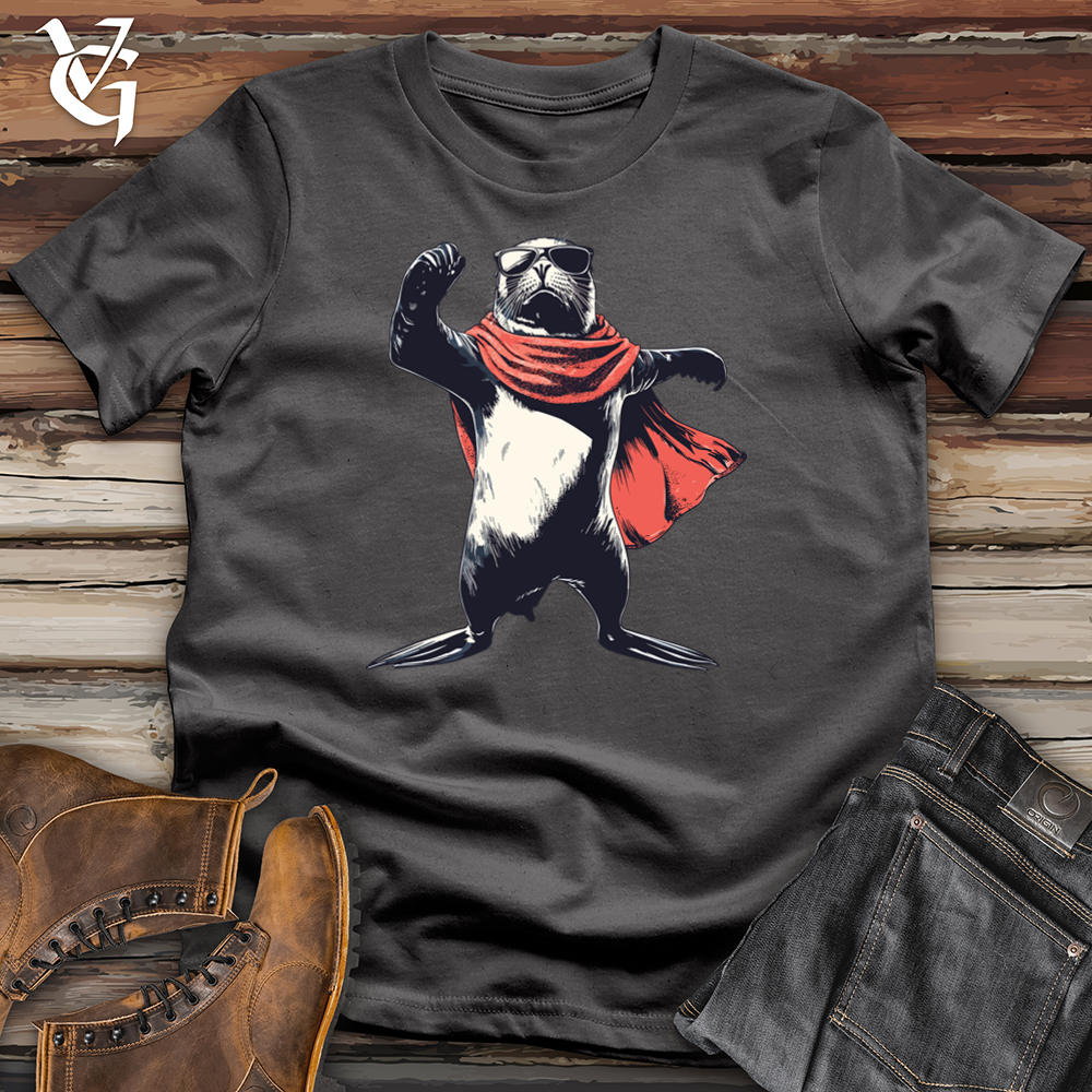 Sea Lion Super Hero Softstyle Tee