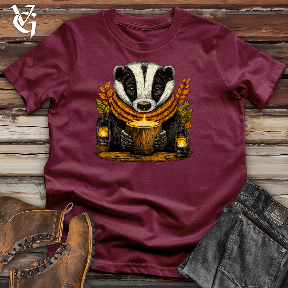 Autumn Badger Softstyle Tee