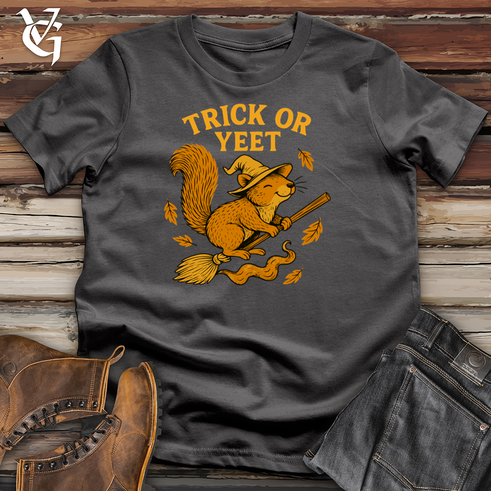 Trick Or Yeet Squirrel Softstyle Tee