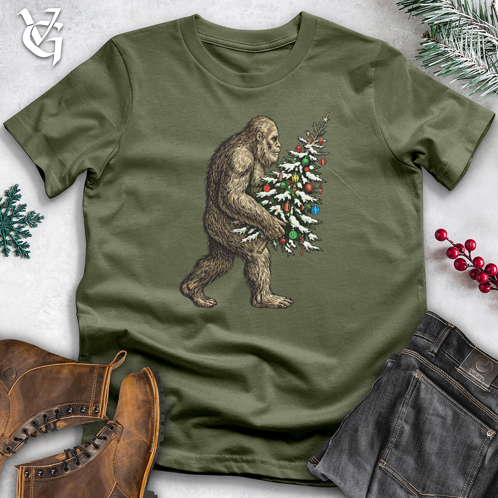 Christmas Bigfoot Softstyle Tee