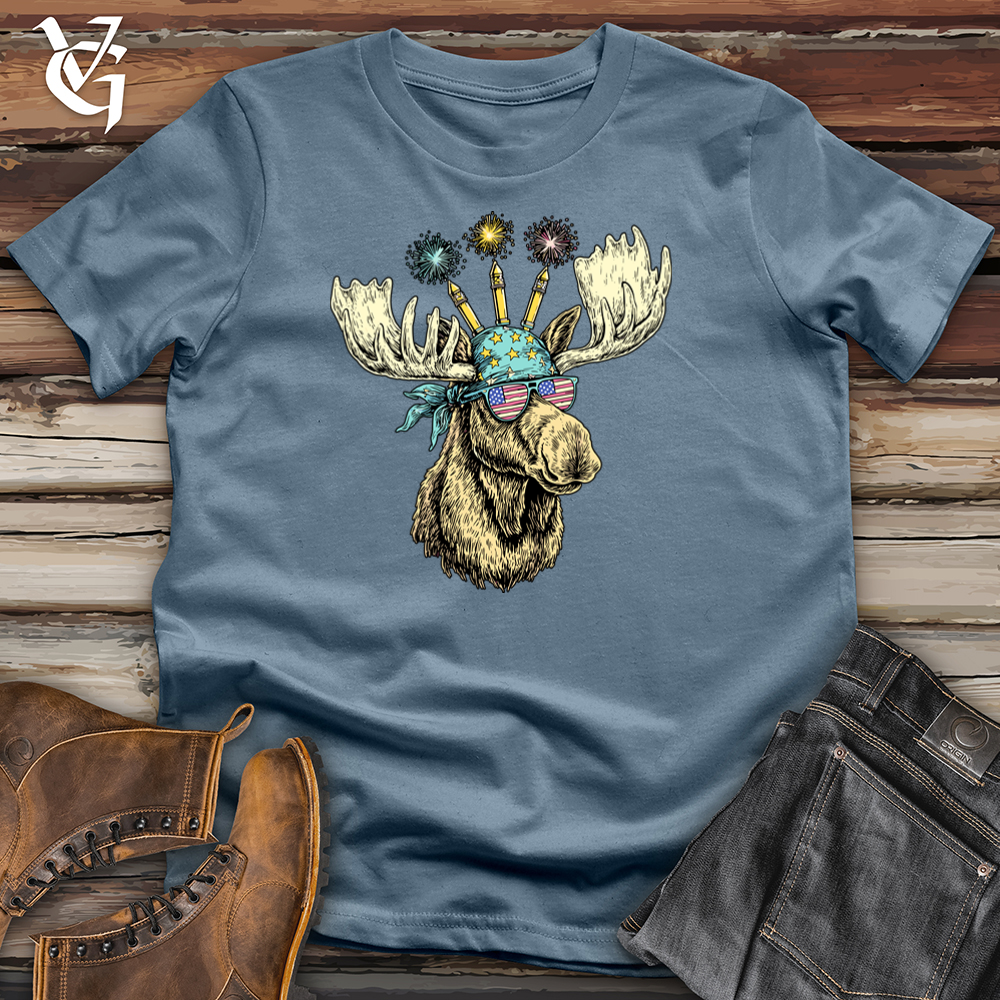 Party Merica Moose Softstyle Tee