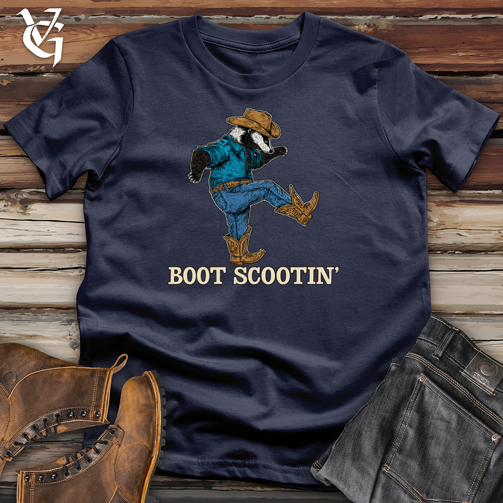 Boot Scootin Badger Softstyle Tee