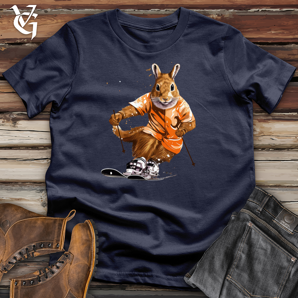 Skiing Squirrel Tee