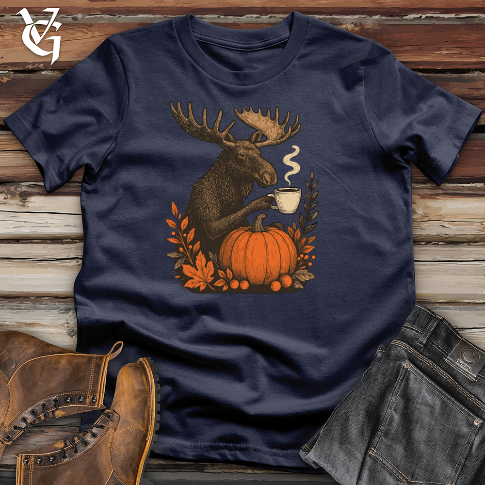 Pumpkin Harvest Moose Tee