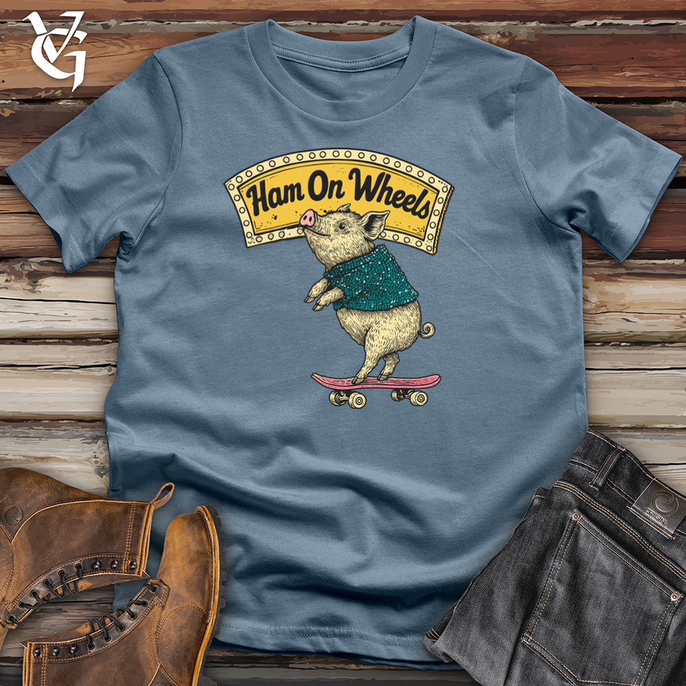 Ham On Wheels Pig Softstyle Tee