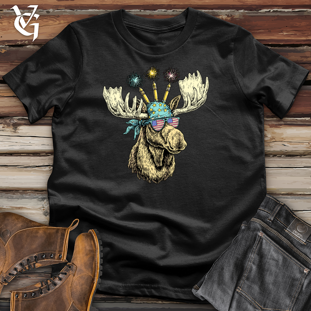 Party Merica Moose Softstyle Tee