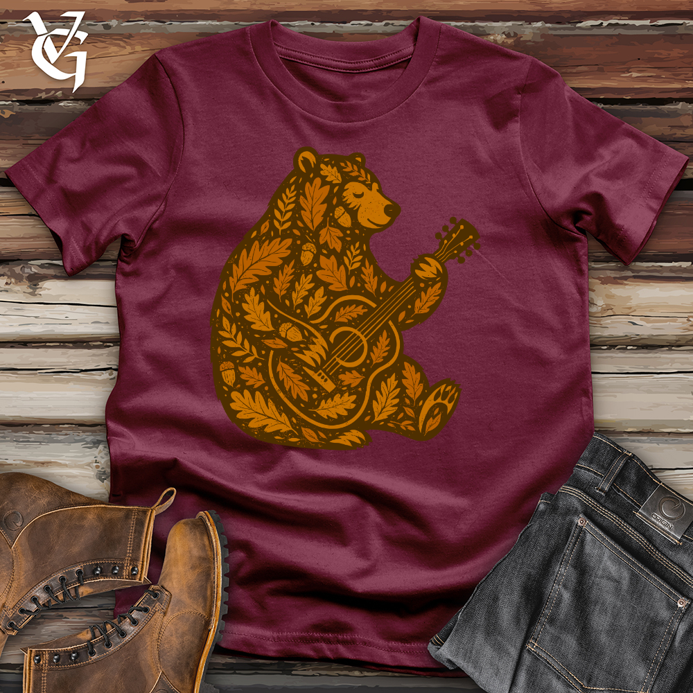 Autumn Bear Guitarist Softstyle Tee