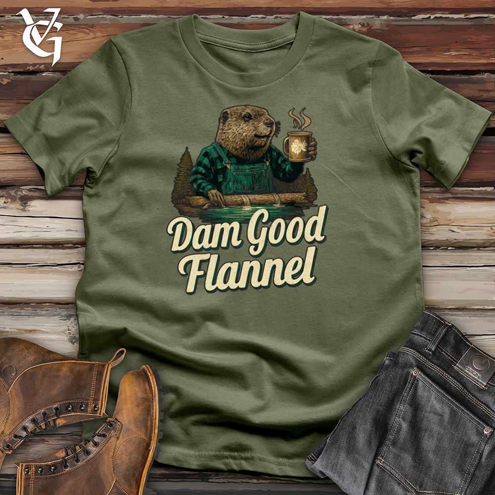 Dam Good Flannel Softstyle Tee