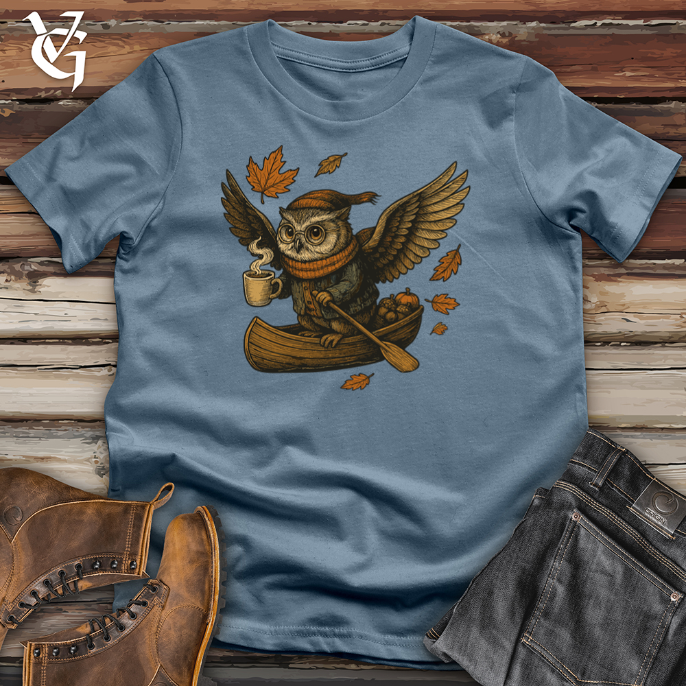 Autumn Owl Canoe Softstyle Tee