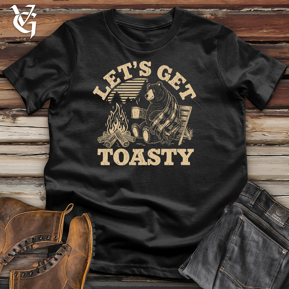 Let's Get Toasty Bear Softstyle Tee