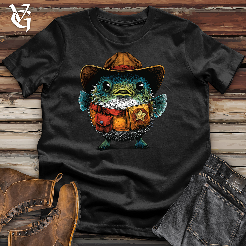 Cowboy Pufferfish Softstyle Tee