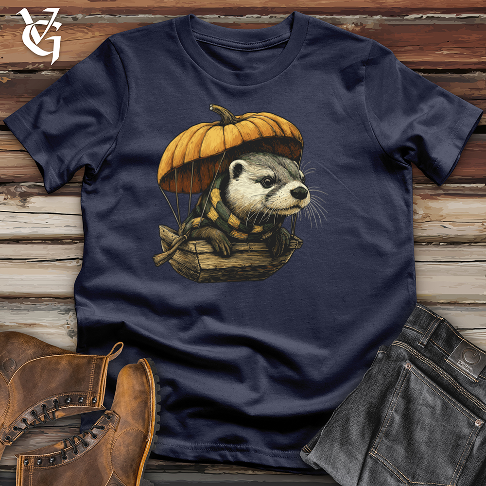 Otter Pumpkin Parachute Softstyle Tee
