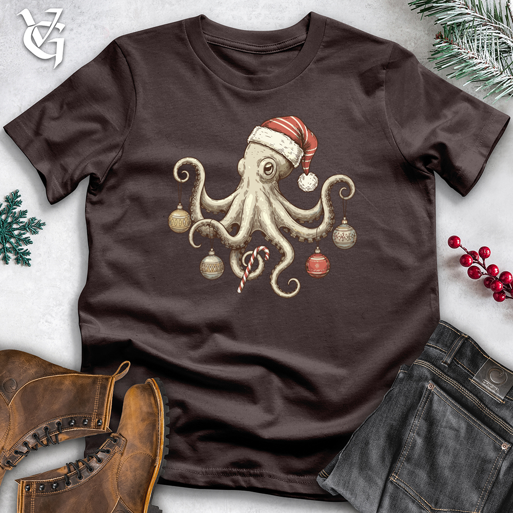 Christmas Octopus Tee