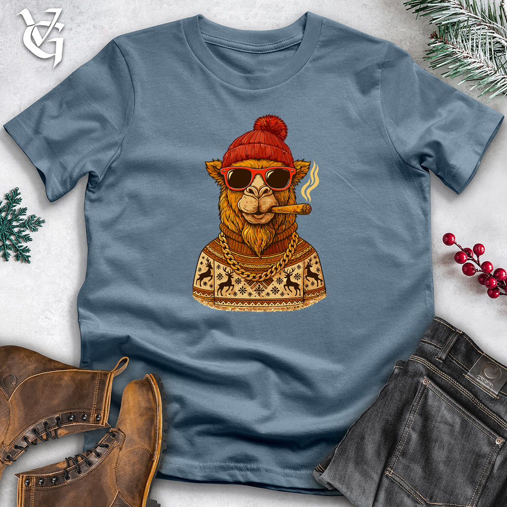 Christmas Llama King Softstyle Tee