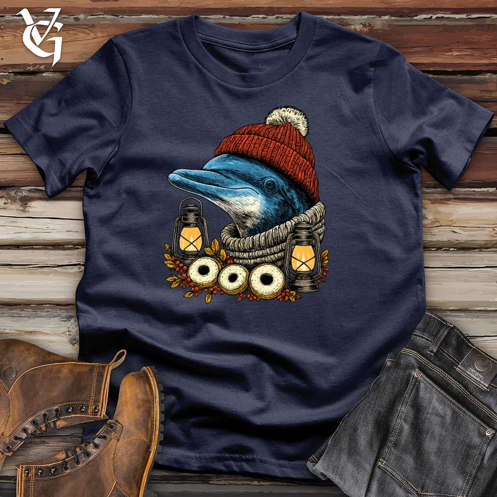 Autumn Dolphin Softstyle Tee