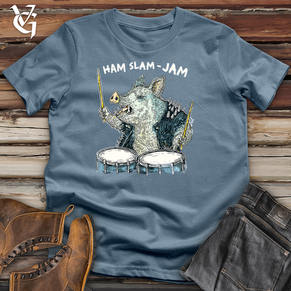 Ham Slam Jam Pig Softstyle Tee