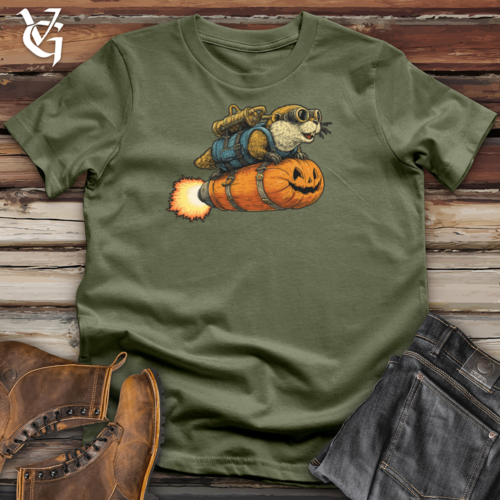 Otter Pumpkin Rocket Tee