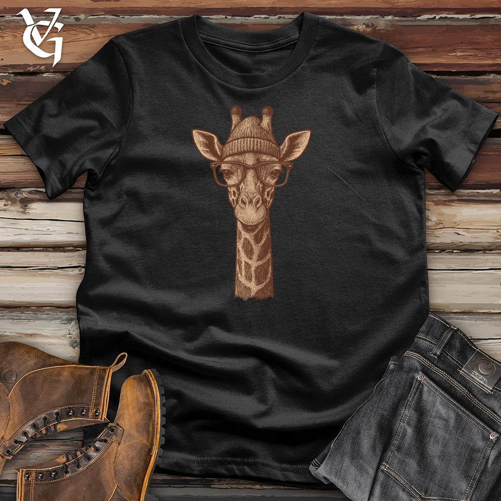 Giraffe Glasses Softstyle Tee