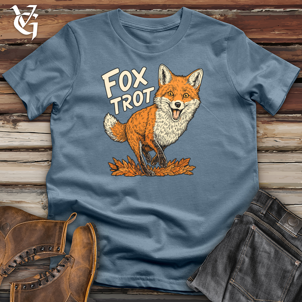 Fall Fox Trot Softstyle Tee