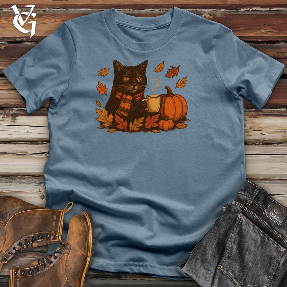 Black Cat Fall Tee
