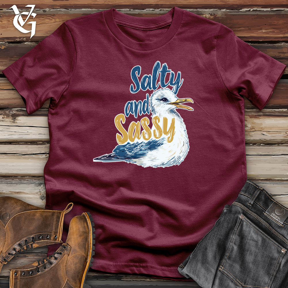 Salty and Sassy Seagull Softstyle Tee