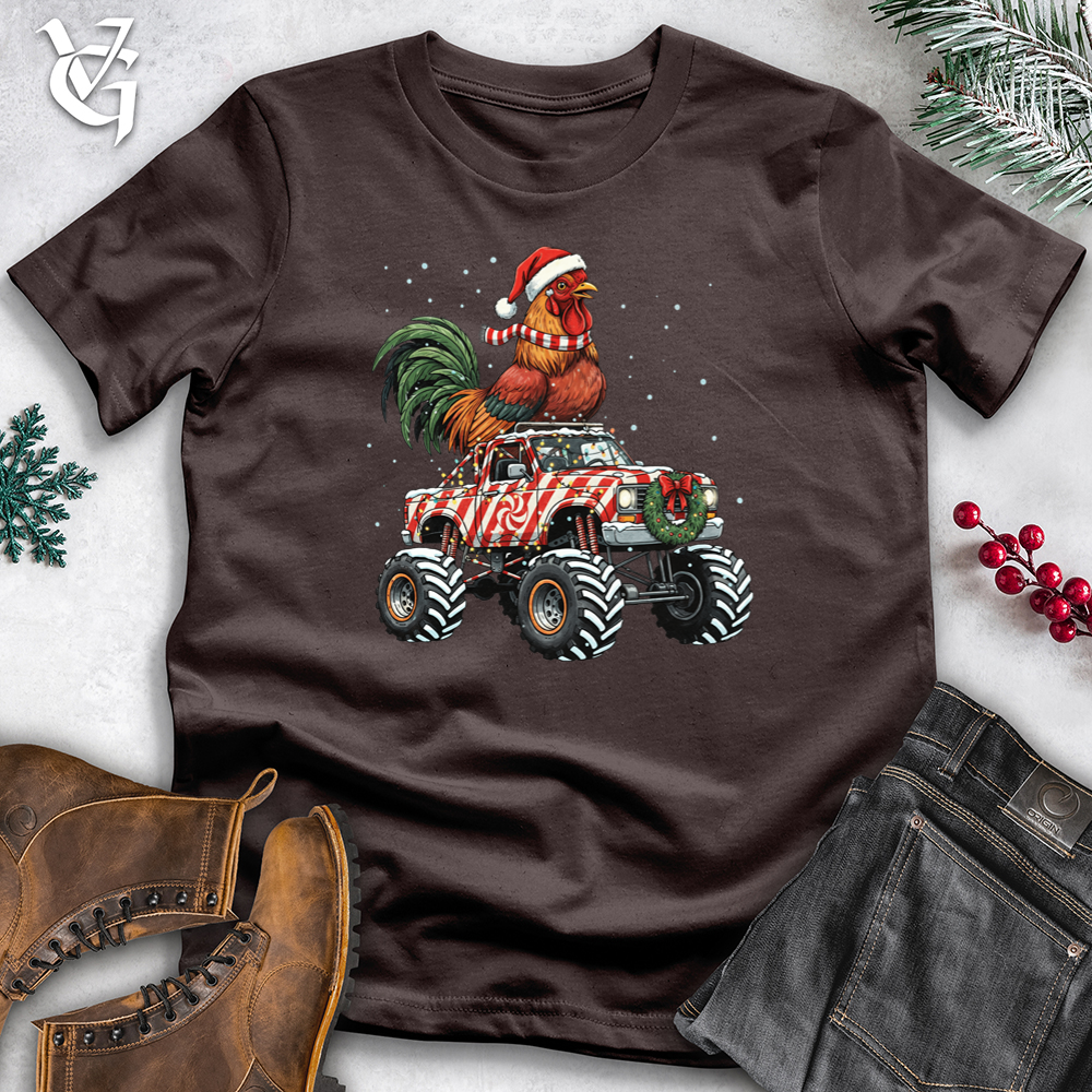 Holiday Chicken With Monster Truck Tee