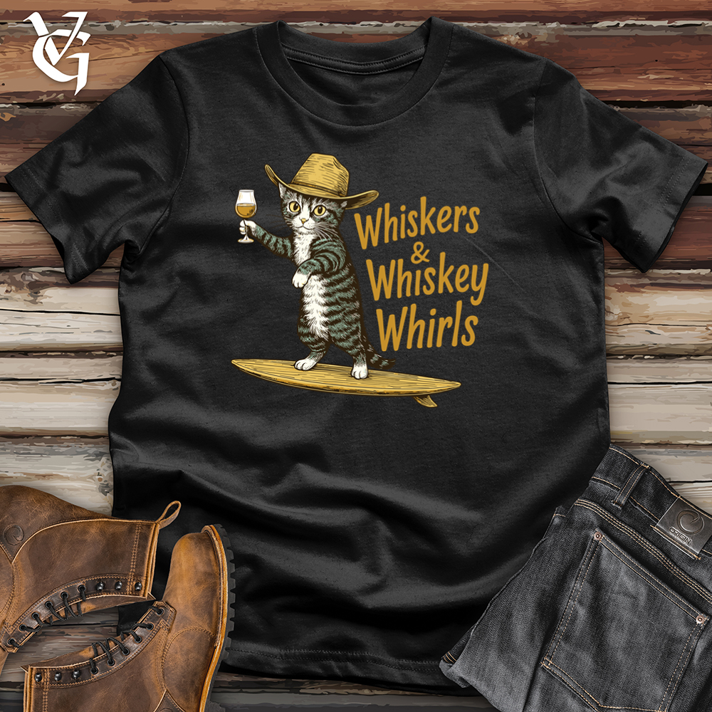 Whiskers & Whiskey Whirls Softstyle Tee