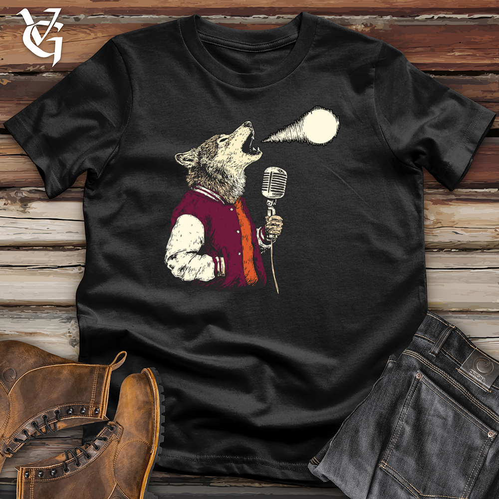 Wolf Lunar Poetry Softstyle Tee