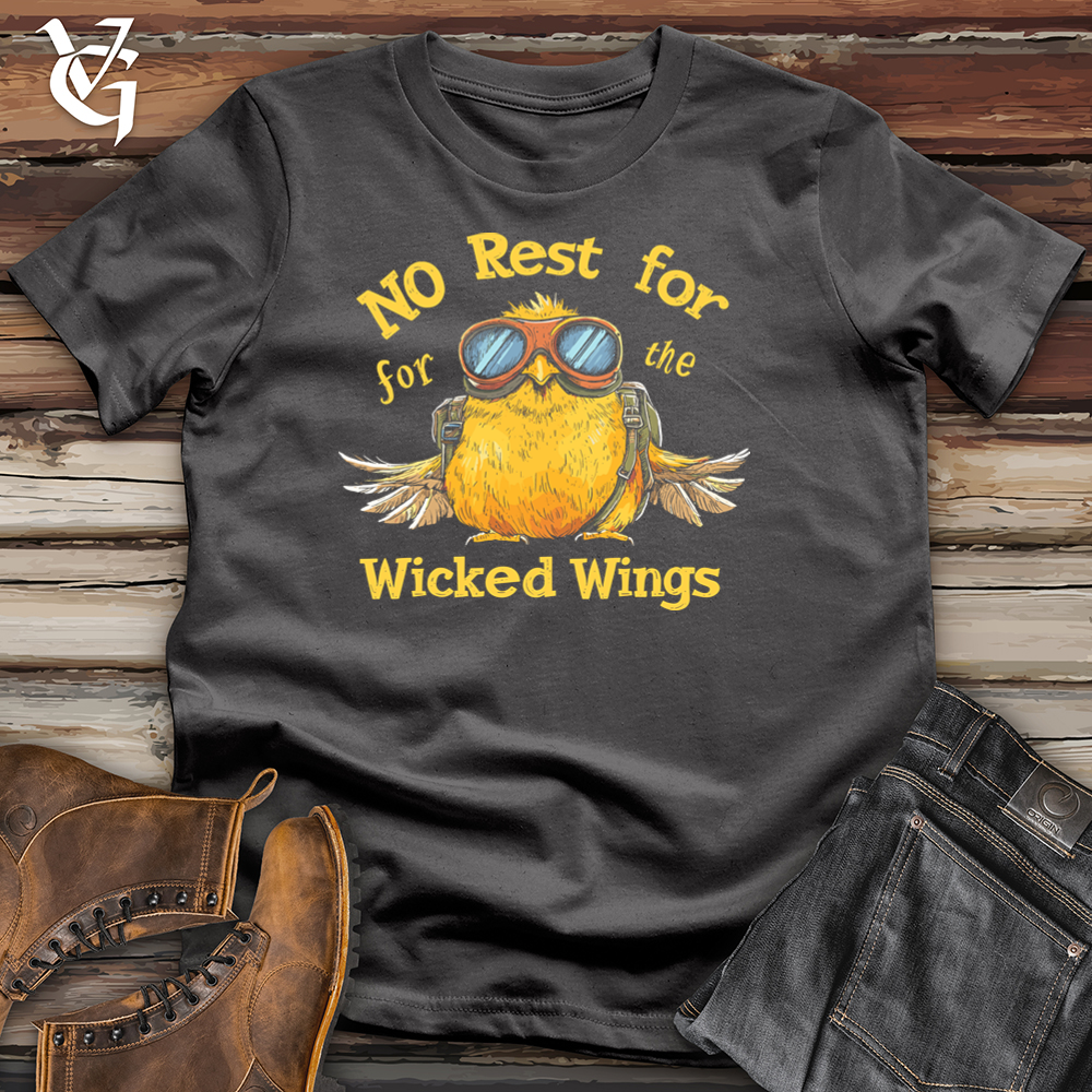 No Rest for the Wicked Wings Softstyle Tee
