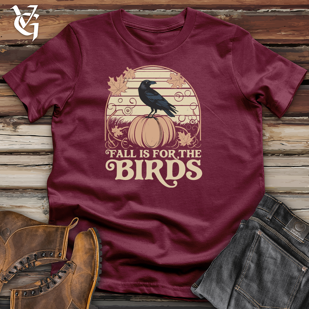 Fall Is For The Birds Raven Softstyle Tee