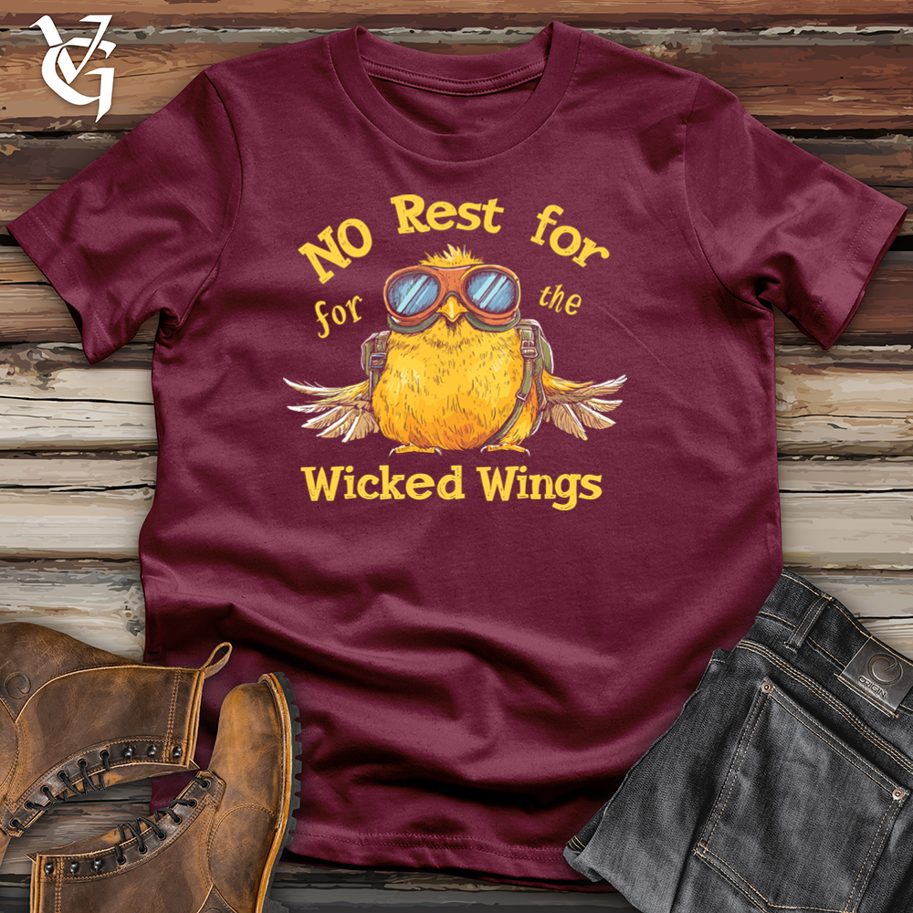 No Rest for the Wicked Wings Softstyle Tee