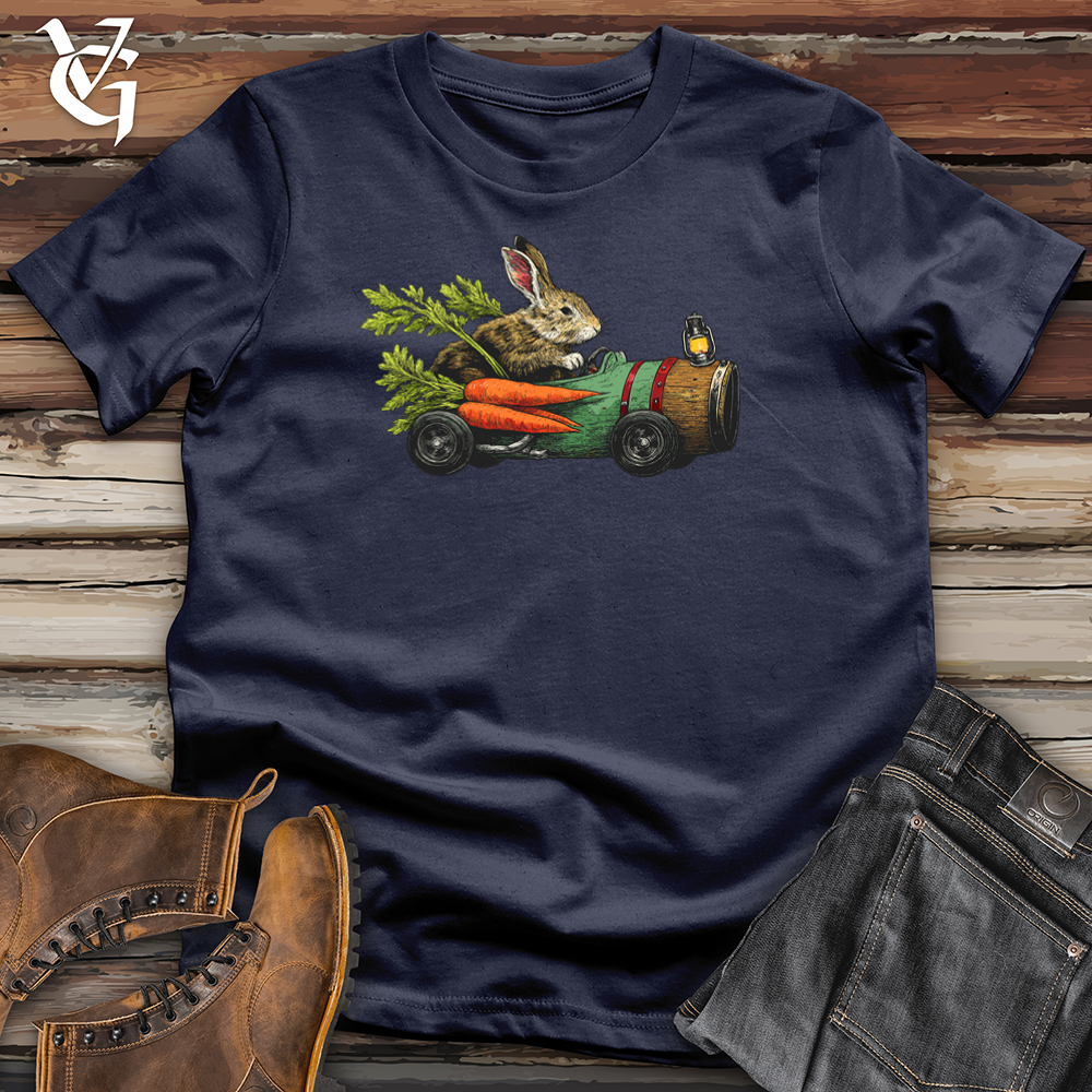 Rabbit Carrot Car Softstyle Tee